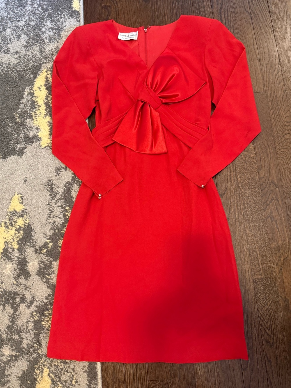 Morton Myles for the Warrens 80s dress